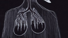Lungs illustrations artwork surreal art