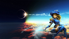 Lux (League of Legends) moon League of Legends magic video games