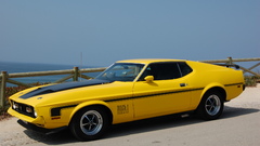 Mach 1 yellow cars