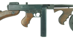 Machine gun tommy smg