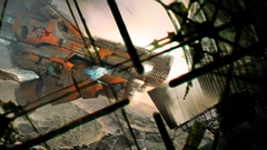 Machines spaceships concept art