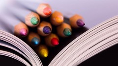Macro Books Pencils multicolor colored pencils