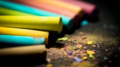 Macro colors chalk multicolor