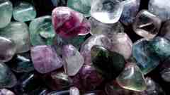 Macro fluorite minerals Fluorspar
