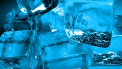 Macro ice ice cubes