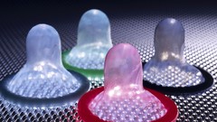 Macro latex condoms rubber