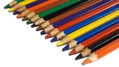 Macro Pencils white background colors colored pencils 2001