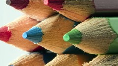 Macro Pencils white background colors colored pencils