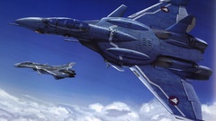 Macross jet aircraft