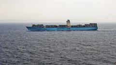 Maersk line cargo ship