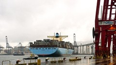 Maersk line cargo ship