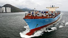 Maersk line cargo ship