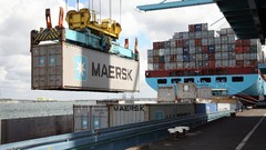 Maersk line cargo ship