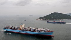 Maersk line cargo ship