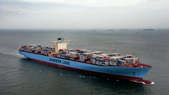Maersk line cargo ship