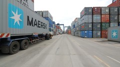 Maersk line Shipping Containers cargo ship