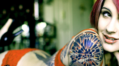 Magazine girl tattoos Women