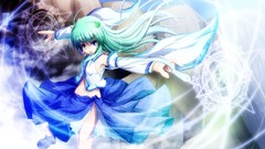 Magic green hair blush