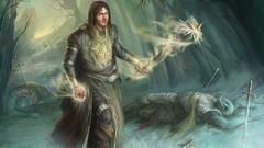 Magic mace fantasy art