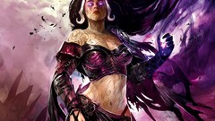 Magic: the gathering artwork fantasy art Liliana Vess