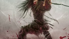 Magic: the gathering artwork fantasy art Sarkhan Vol