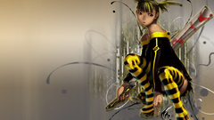 Magna Carta striped legwear