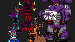 Magnet digital art mecha