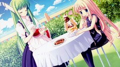 Mahou sensei negima karakuri chachamaru Evangeline A. K. 