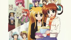 Mahou shoujo lyrical nanoha takamachi nanoha vita fate 