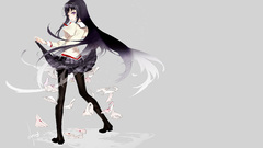 mahou shoujo madoka magica akemi homura Anime anime girls legs