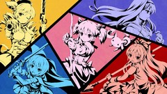 Mahou shoujo madoka magica akemi homura kaname madoka tomoe 