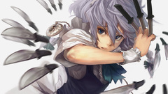 Maids izayoi sakuya Knives