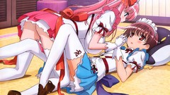 Maids saki haramura nodoka Miyanaga Saki