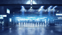 Makoto Shinkai train stations