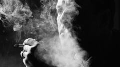 Man cigarette smoker addictions