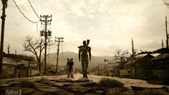 Man dog and fallout his
