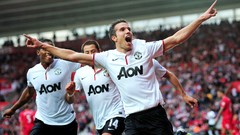 Manchester United football player Van Persie Robin van Persie 