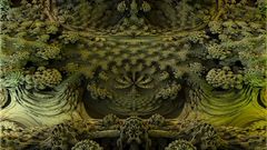 Mandelbulb Garden med high
