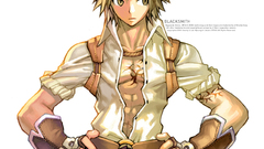 Manga Anime blacksmith man