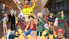 Manga Dragon Ball GT Dragon Ball Z tsunade jiraiya uzumaki 