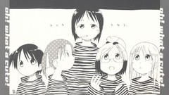 Manga monochrome anime girls ferret ichigo mashimaro