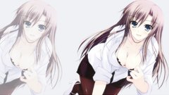 Manga nurse com blush cleavage konachan tomose shunsaku