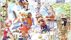 Manga One Piece (anime) Strawhat pirates