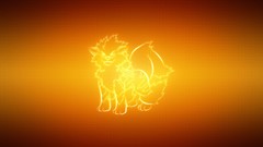 Manga Pokemon multicolor arcanine video games