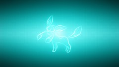 Manga Pokemon multicolor glaceon video games