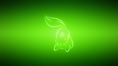 Manga Pokemon multicolor video games Chikorita