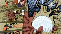 Manga uzumaki naruto naruto shippuden kyuubi Rasenshuriken