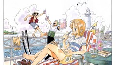 Manga Zorro monkey d luffy One Piece (anime) Roronoa Zoro Nami 