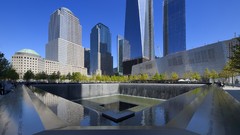Manhattan memorial new york city September 11th
