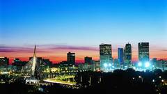 Manitoba winnipeg skyline Canada